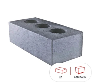 Wienerberger K209 Non-Facing Blue Perforated Engineering Brick 65mm